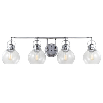 Shirley Metal/ Bubbled Glass Vanity Light - JONATHAN Y